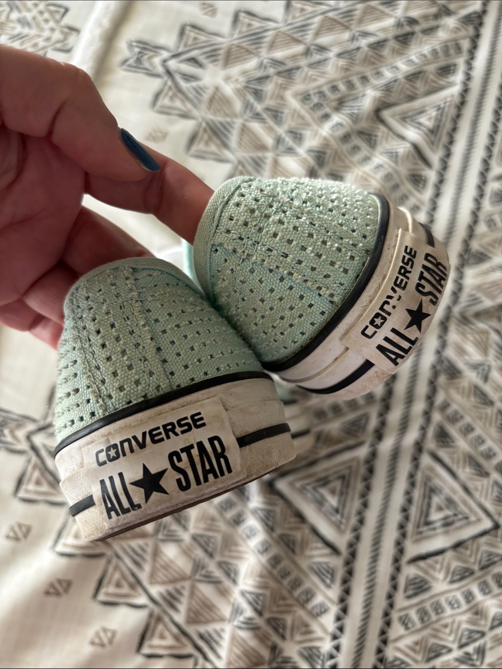 Converse Perforated Low Top Sneakers - Picture 4 of 9
